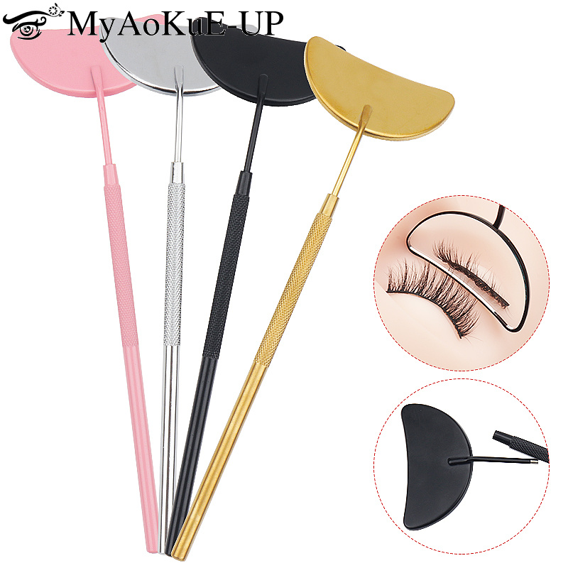 Eyelash Extension Look - 1pcs Eyelash Extension Mirror Moon Shaped