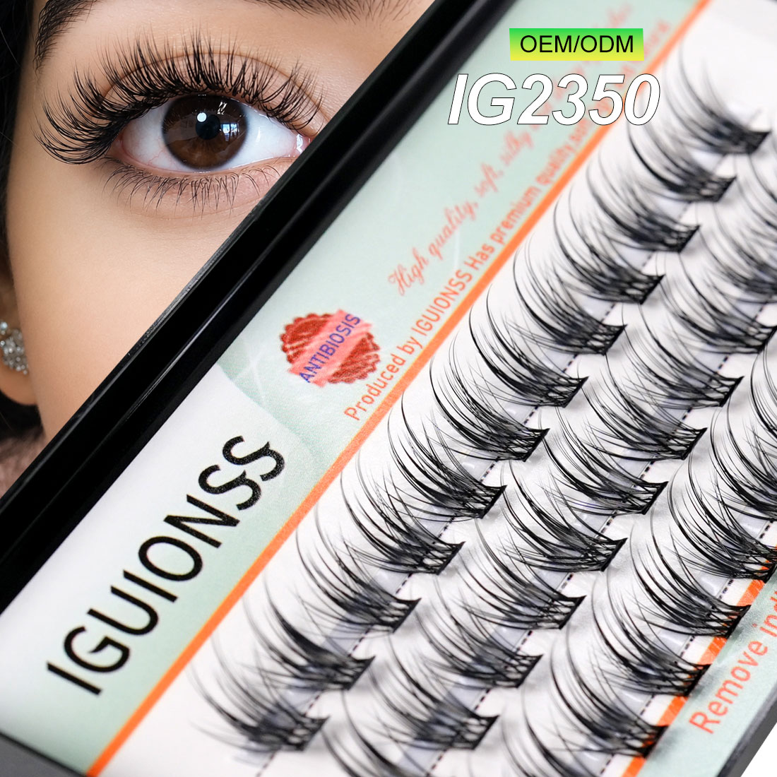 OEM ODM Lash Clusters DIY Indi - огляд і ціна Eyelash Extension Human Hair