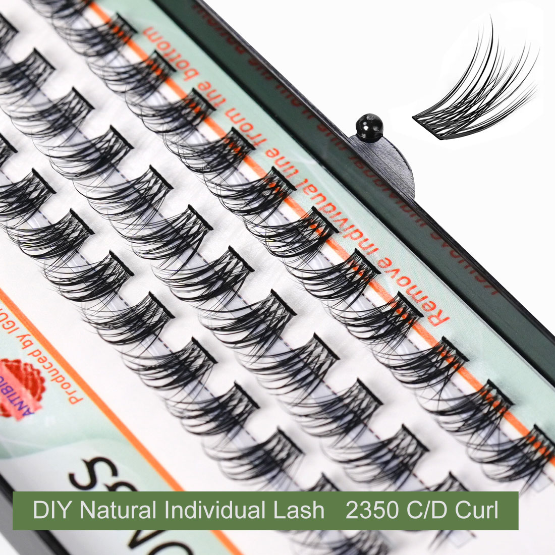 OEM ODM Lash Clusters DIY Indi - огляд і ціна Eyelash Extension Human Hair
