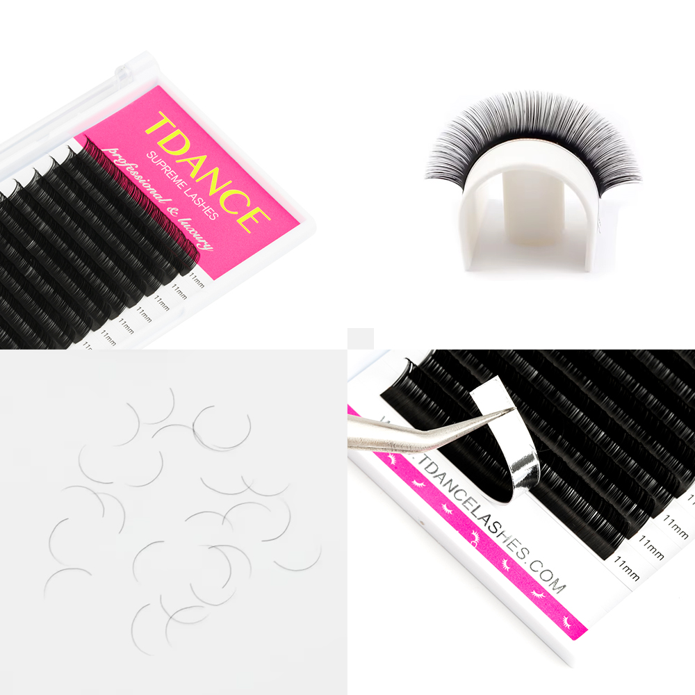 TDANCE Eyelash Extension 16Row - огляд і ціна Eyelash Extension Russian