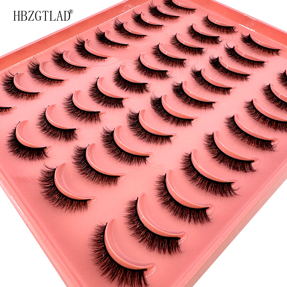 New 20 Pairs Natural Long 3D M - огляд і ціна Eyelash Extension For Asian Eyes