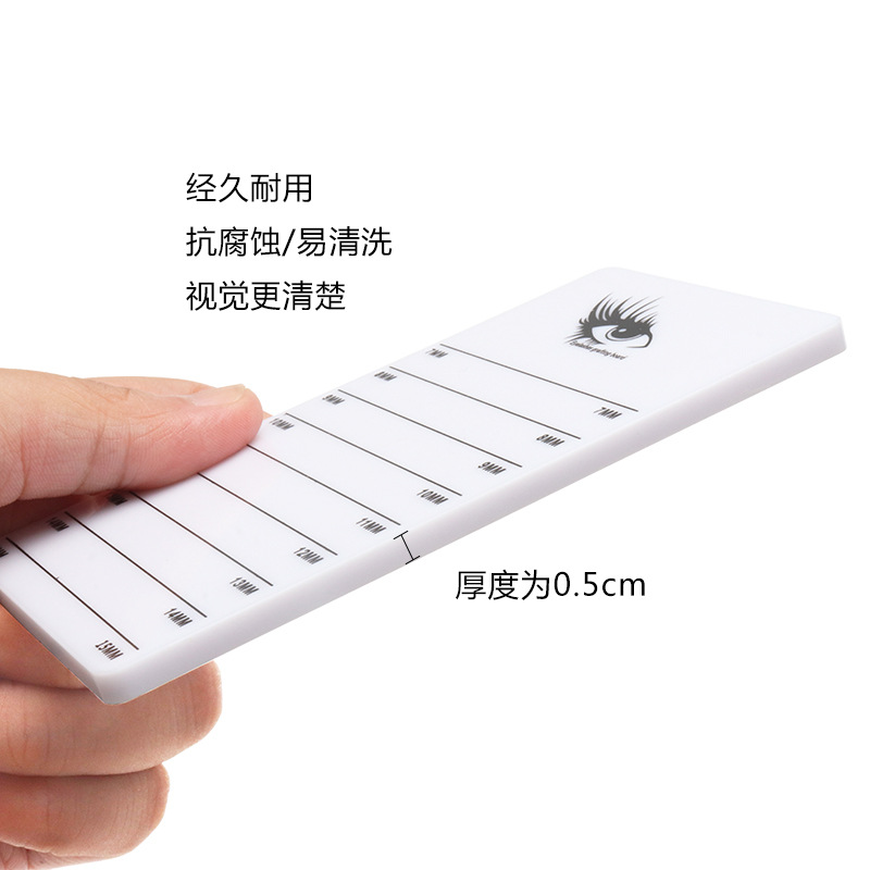 1Pc Acrylic Lash Holder Palett - огляд і ціна Eyelash Extension Look