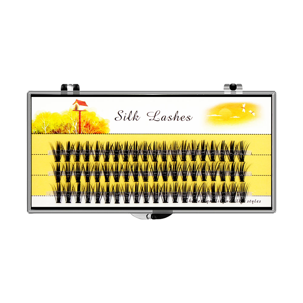 Black 60 Bunches Mink Individu - огляд і ціна Eyelash Extension Human Hair