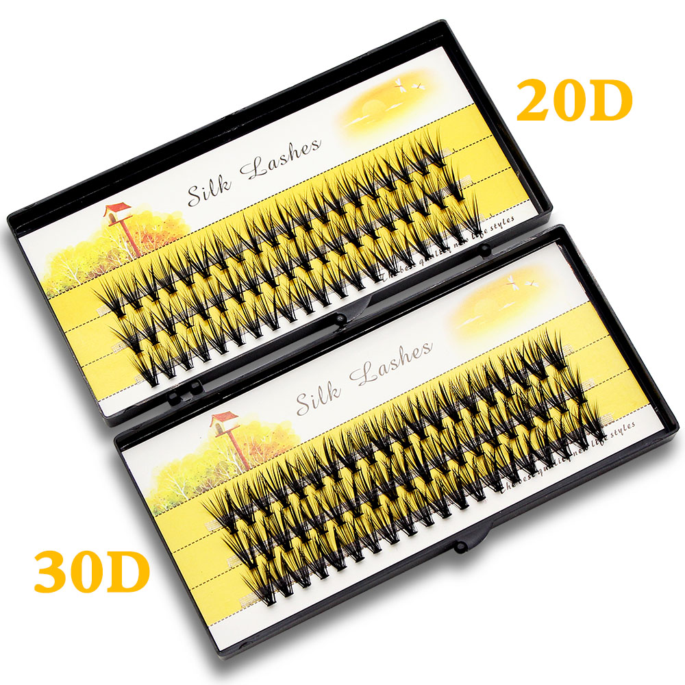 Black 60 Bunches Mink Individu - огляд і ціна Eyelash Extension Human Hair