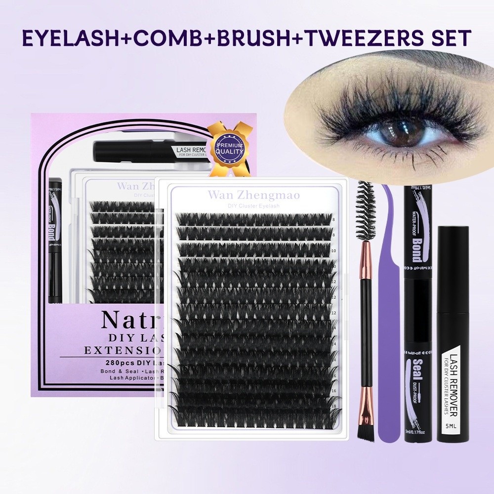 8-18mm Length False Eyelashes  - огляд і ціна Eyelash Extension Natural Look