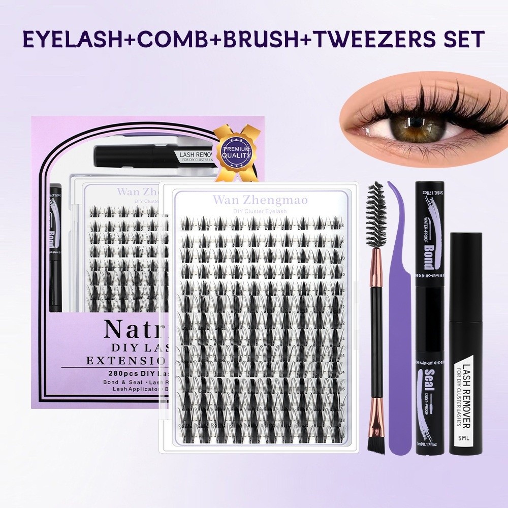 8-18mm Length False Eyelashes  - огляд і ціна Eyelash Extension Natural Look