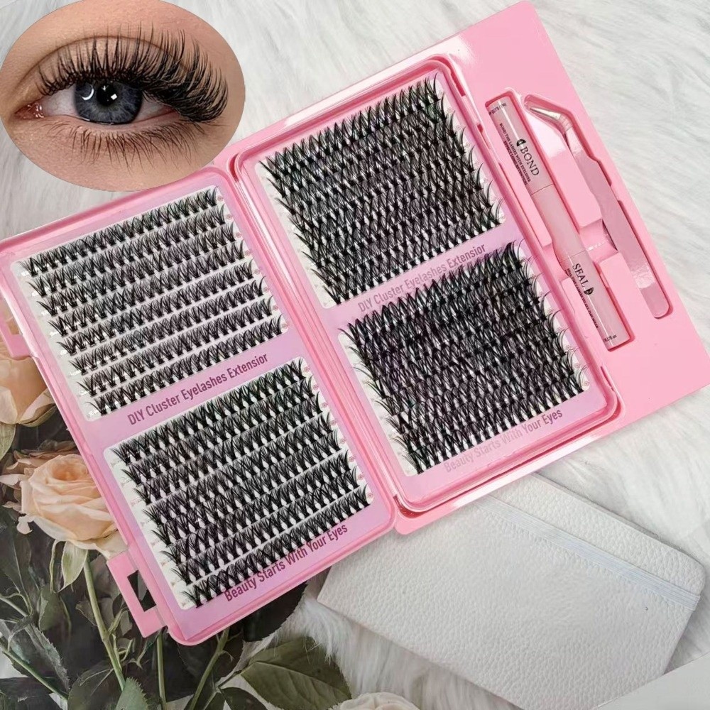 New Thick Long False Eyelashes - огляд і ціна Eyelash Extension Natural Look